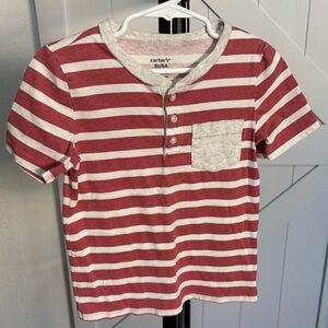 Carter's Striped Kids Henley Shirt
